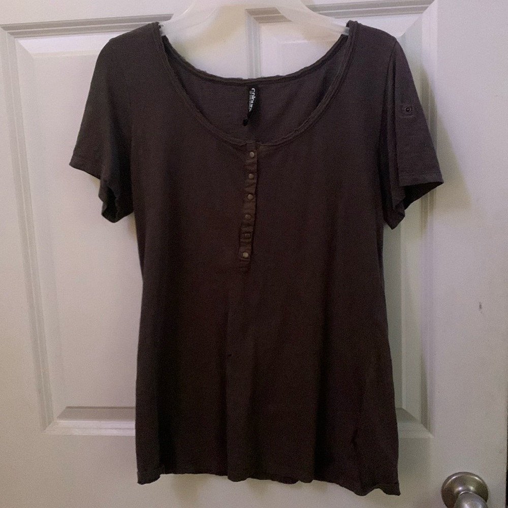 Y2K Brown Tee